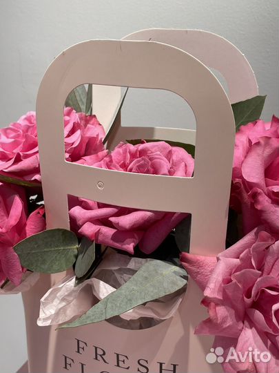 Сумочка 4 с пионовидной розой