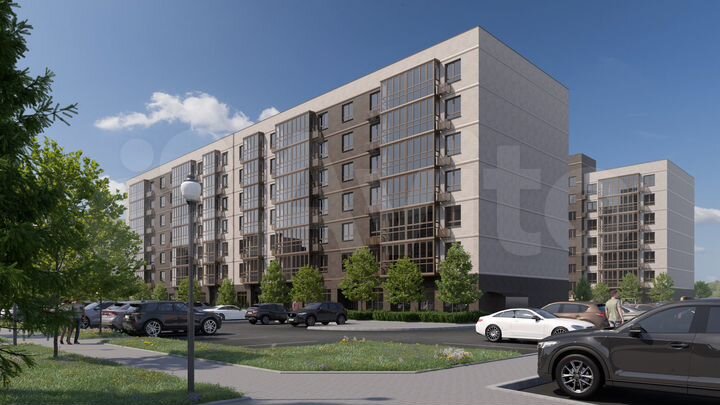 1-к. квартира, 40 м², 4/7 эт.