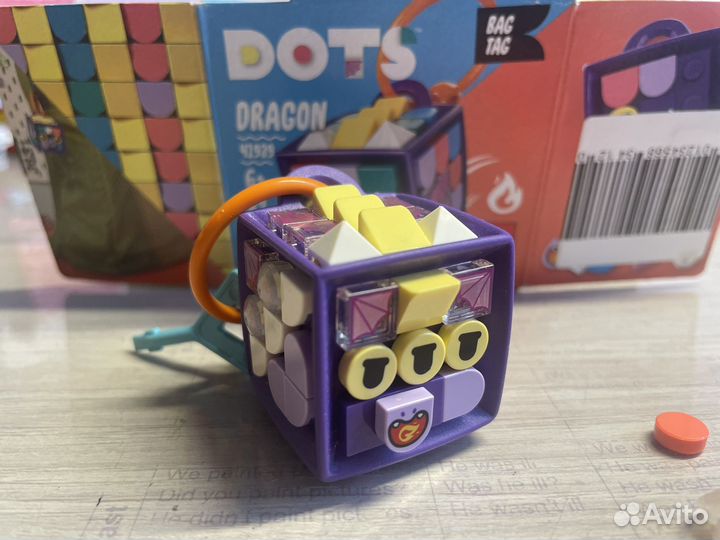 Lego dots брелок