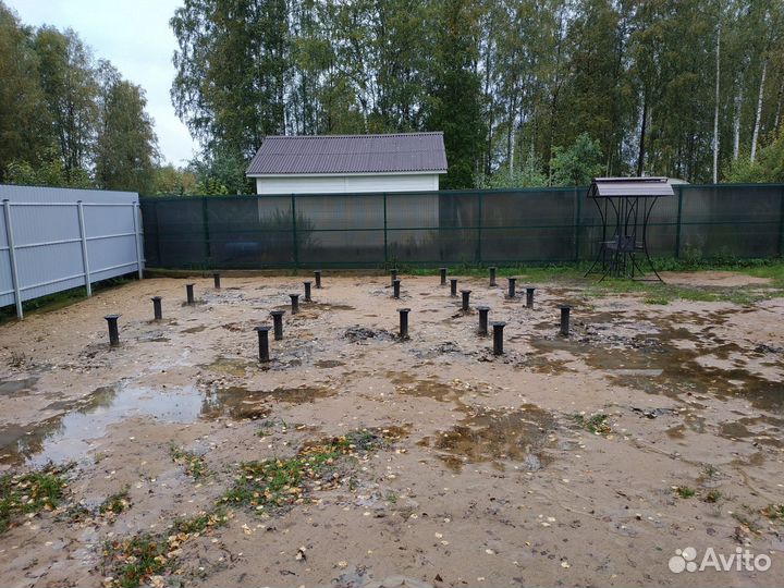 Винтовые сваи, доставка, монтаж