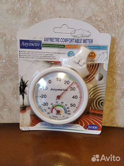 Термометр гигрометр механический