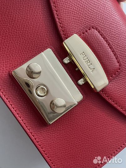 Сумка furla metropolis красная