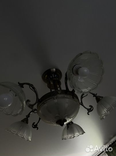 Люстра хрустальная