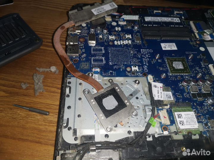 Чистка ноутбуков и пк, замена термопасты