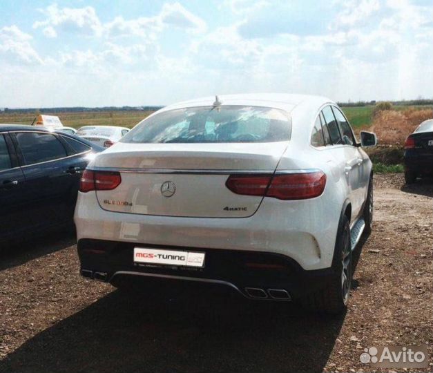 Обвес на Mercedes GLE Coupe в стиле 63 AMG