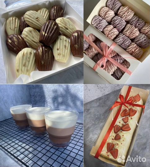 Торты на заказ, бенто, капкейки, десерты, моти