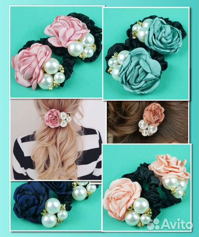 Новые резинки для волос (цена за 2 шт.)