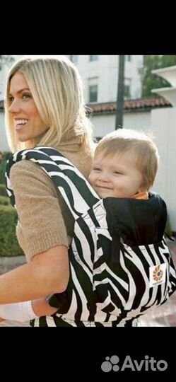 Эргорюкзак ergobaby зебра кенгуру