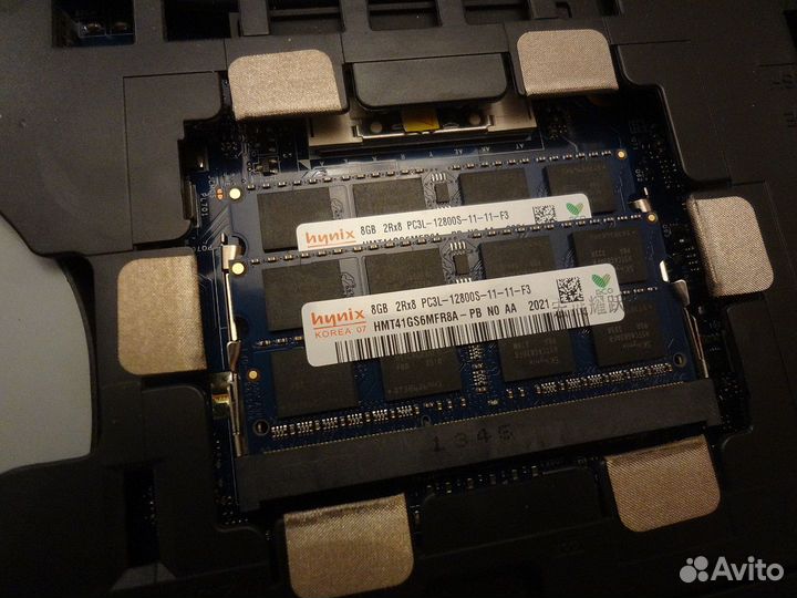 Озу DDR3 SO-dimm 16Gb (2x8Gb) 1600MHz для ноутбука