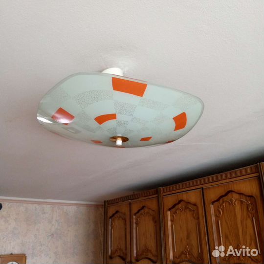 Люстра потолочная СССР б/у