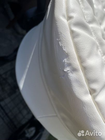 Коляска Tutis Zippy Classic 3 в 1, белая Эко-кожа