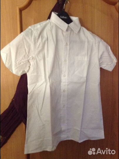 Рубашка белая Gulliver и под бабочку