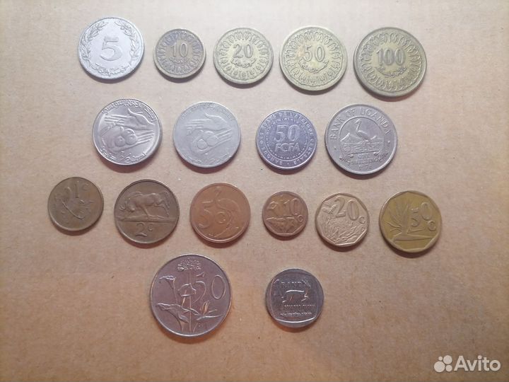 Монеты Африки