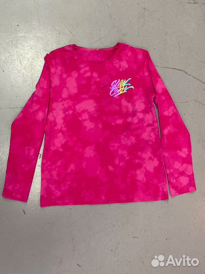 Лонгслив унисекс оверсайз тайдай tiedye