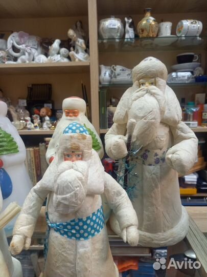 Ватный дед мороз СССР