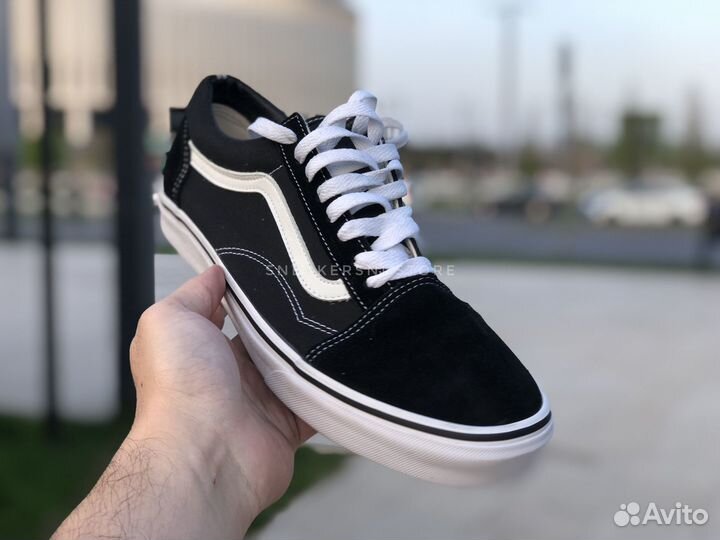 Кеды Vans Old Skool Black White