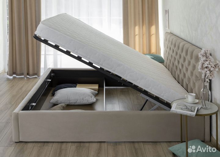 Кровать 180х200 + подъемный механизм в наличии