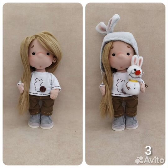 Интерьерная кукла ручной работы