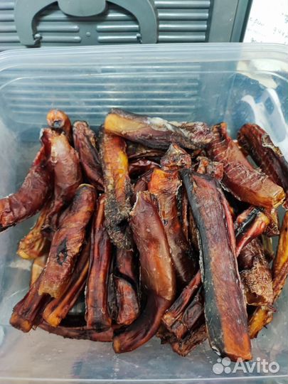 Сушеные натуральные лакомства для собак