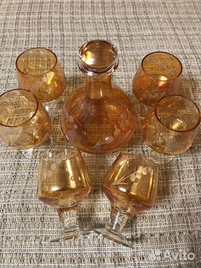Набор стеклянный СССР