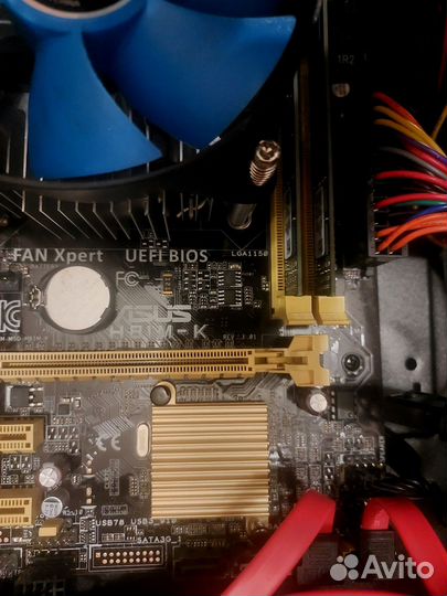 Материнская плата с процессором I5 4440+память 8гб