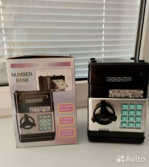 Копилка электронный сейф с кодовым замком новая