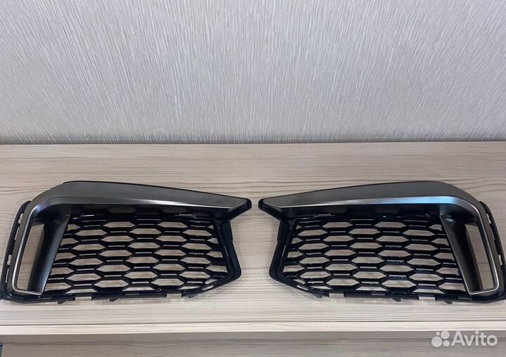 Сетки в бампер с вставками bmw g30 550