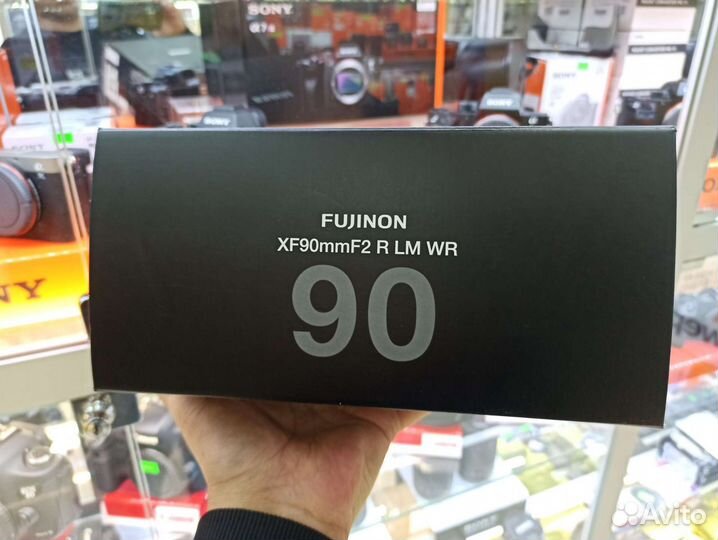 Fujifilm XF 90mm f/2 R LM WR новый в упаковке