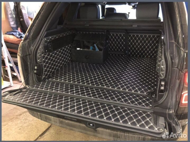 Автомобильные коврики из экокожи 3D Премиум