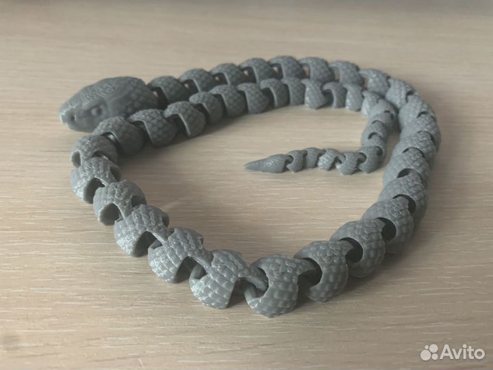 Игрушка змея подвижная