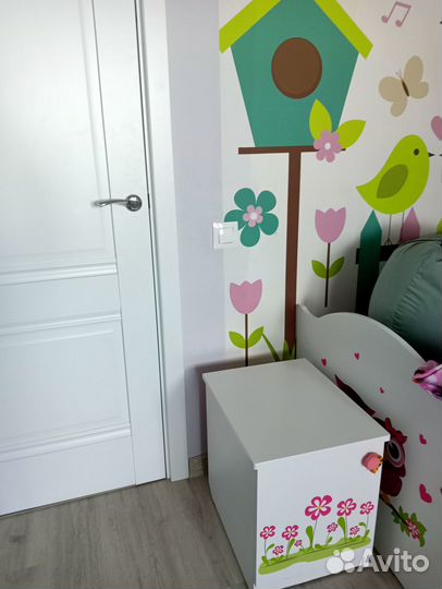 Кровать для девочки бу