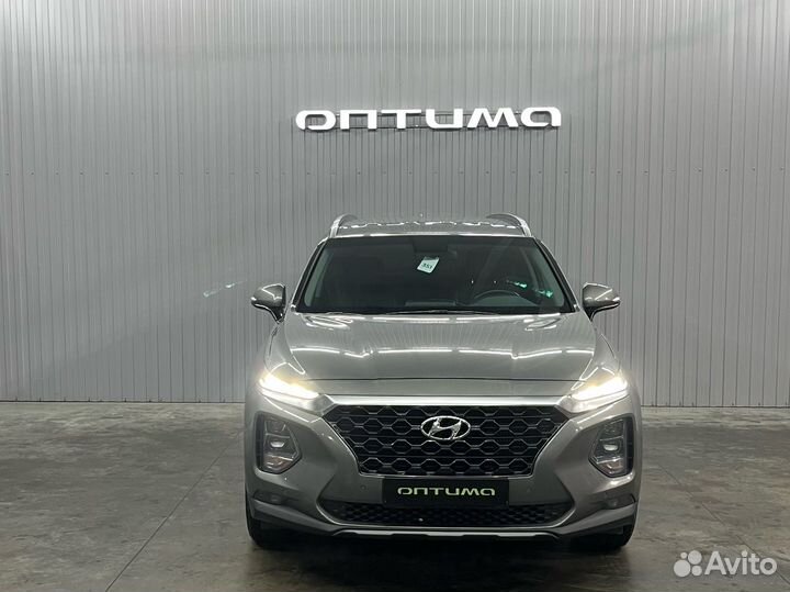 Hyundai Santa Fe 2.2 AT, 2019, 103 563 км