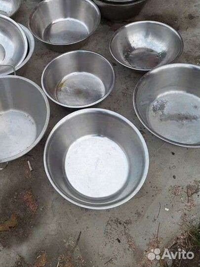 Посуда из нержавейки,тазы