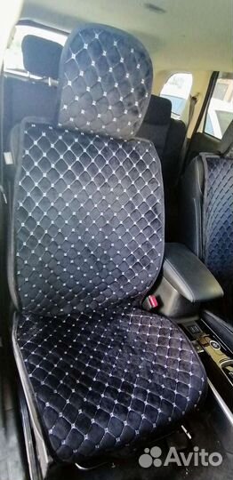 Накидки алькантра-велюр на силиконе