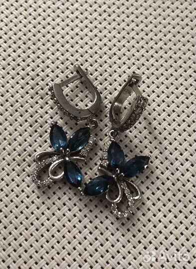 Серебряные серьги