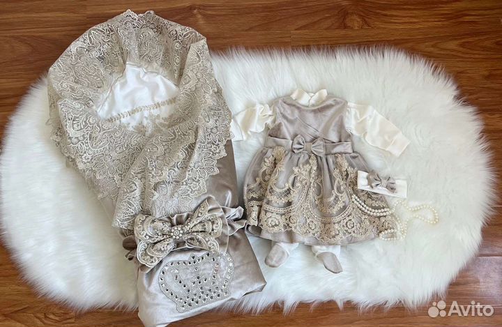 Комплект на выписку + сумка-переноска