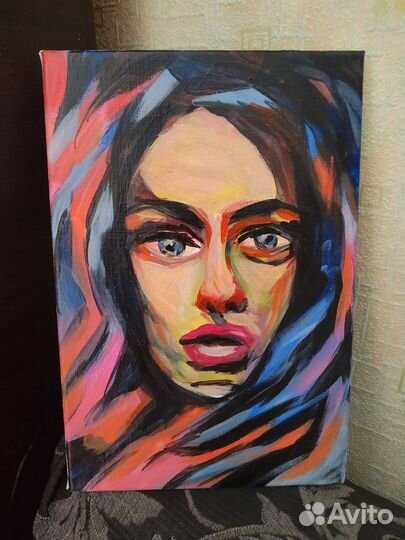 Картина акрилом