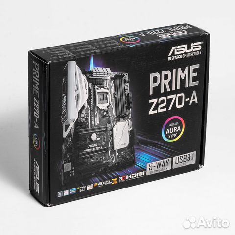 Материнская плата Asus Prime Z270-A купить в Москве | Электроника | Авито