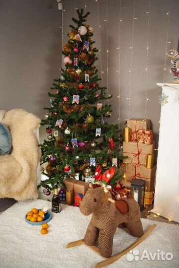 Елка искусственная 180 см бу