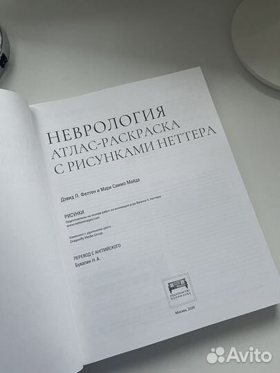 Анатомия Неттера: атлас-раскраска