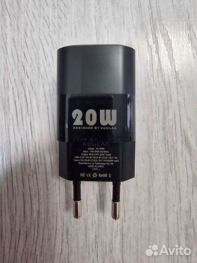 Зарядное устройство Kuulaa 20W C+U
