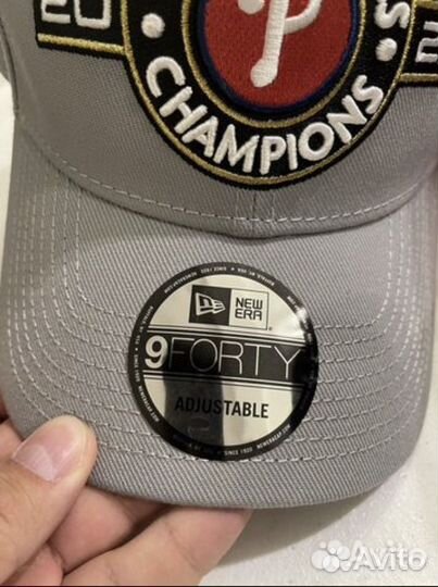 Бейсболка new era 9 forty серая регулируемвя