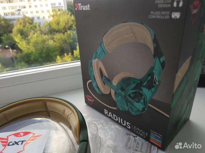 Игровые наушники Trust Radius GXT 310C