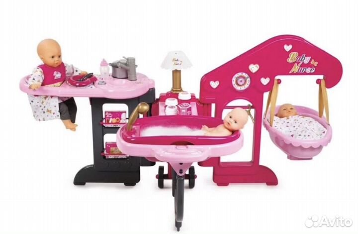 Игровой центр smoby по уходу за куклами