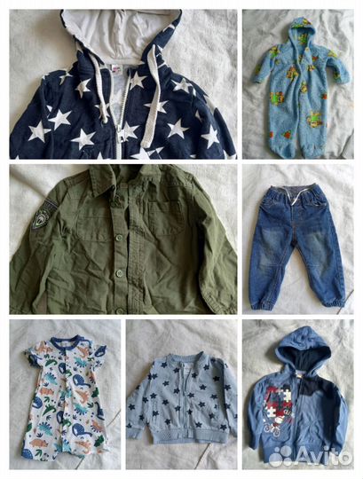 Вещи для малыша 80