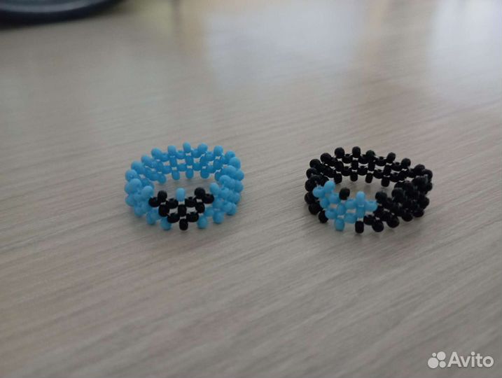 Кольца из бисера