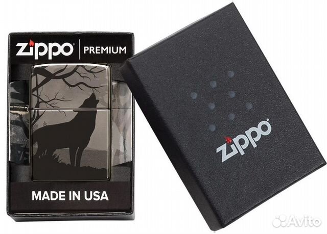 Зажигалка Zippo 49188 Black Ice