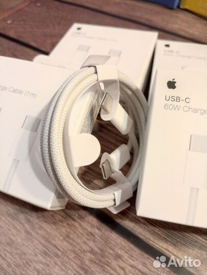 Провод для зарядки Apple USB-C - USB-C новый