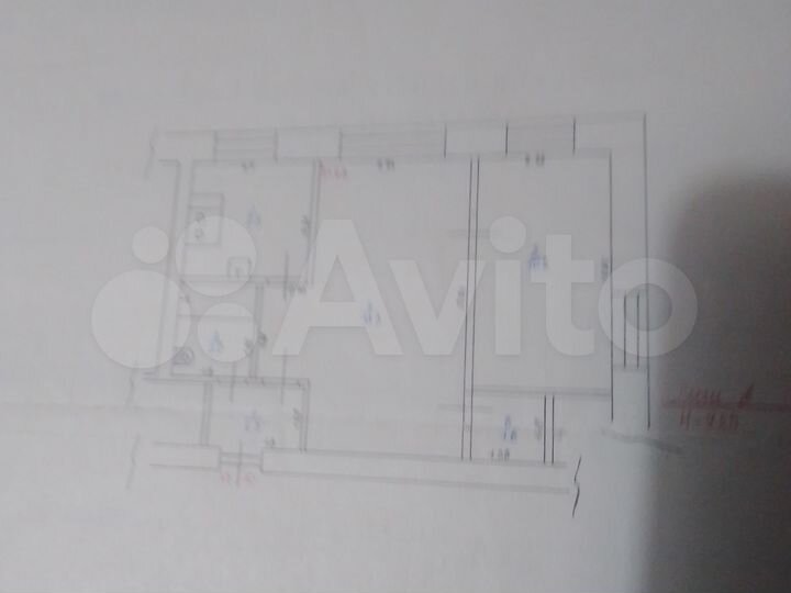 2-к. квартира, 40,7 м², 3/3 эт.
