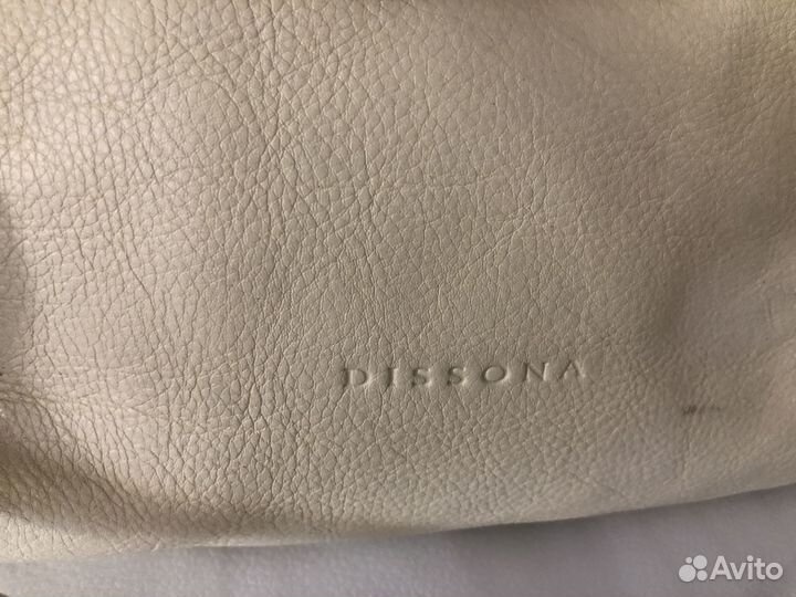 Сумка натуральная кожа италия бежевая